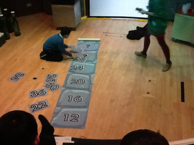 Number problems at a Techniquest!